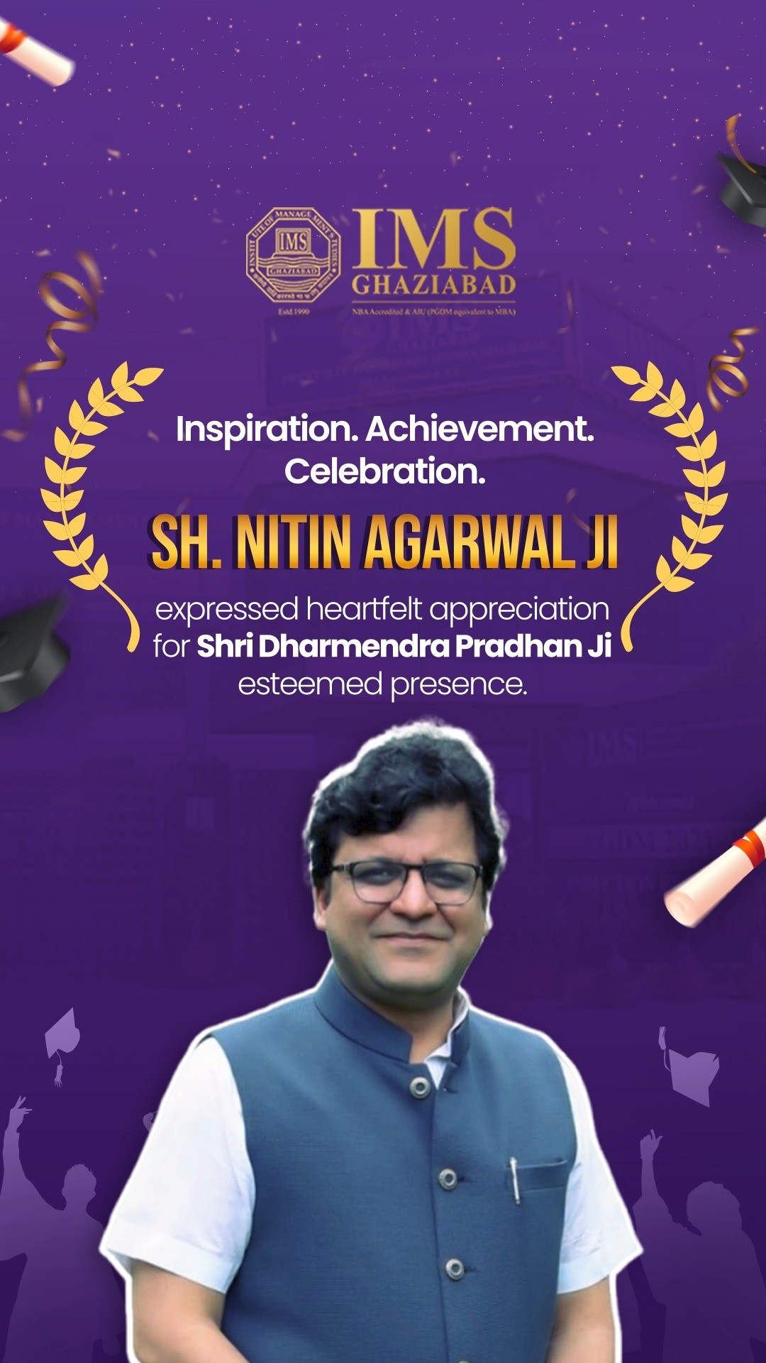 IMS Ghaziabad - Sh. Nitin Aggarwal