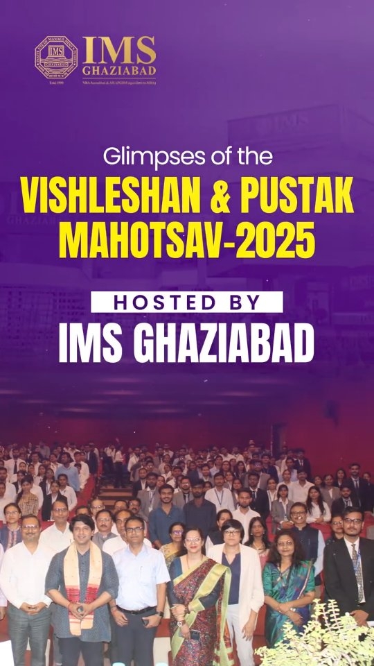 IMS Ghaziabad - Vishleshan and Pustak Mohtsav